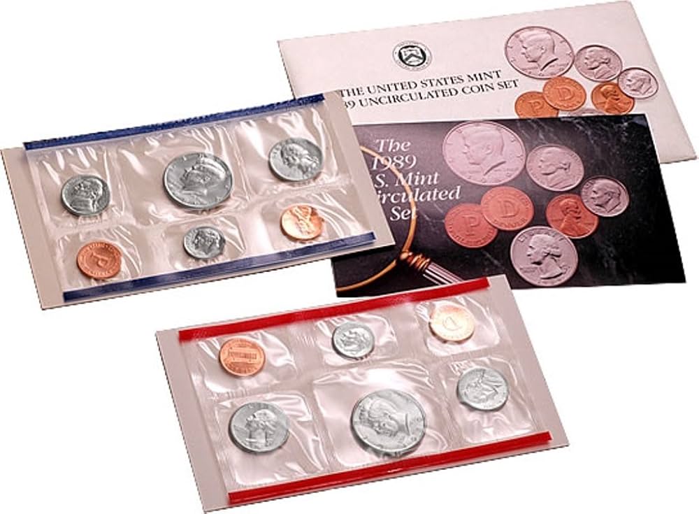 MINT SET  1989~2018 (2013年欠け)　29セット 1989 - U.S. Mint Set - 10 coin Uncirculated at Amazon's